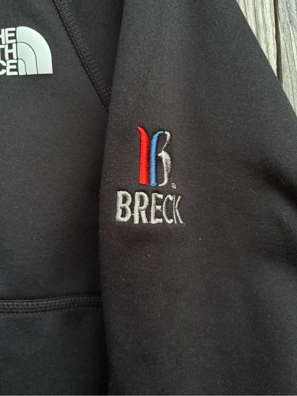 The North Face Canyonlands 1/2 zip pullover “Breck” black size medium